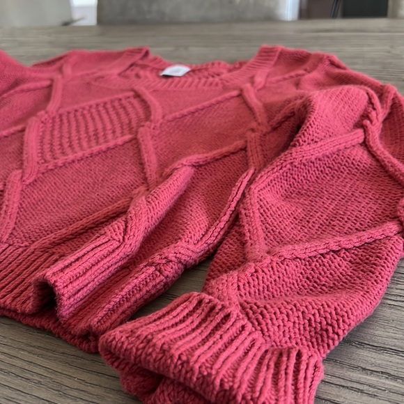 CAbi- square neck sweater- Size SMALL - Picture 7 of 13